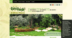 Desktop Screenshot of euroverde.biz