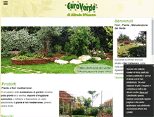 Tablet Screenshot of euroverde.biz